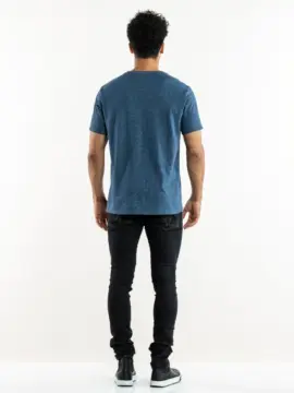 Tshirt-ronda-blue-melee-chaud-devant