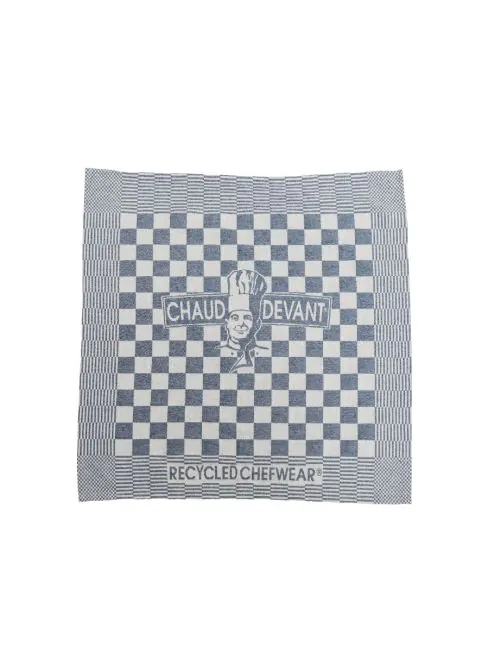 keukendoek-chaud-devant-chef-towel-blue melee-65x65-cm-3 stuks-75999